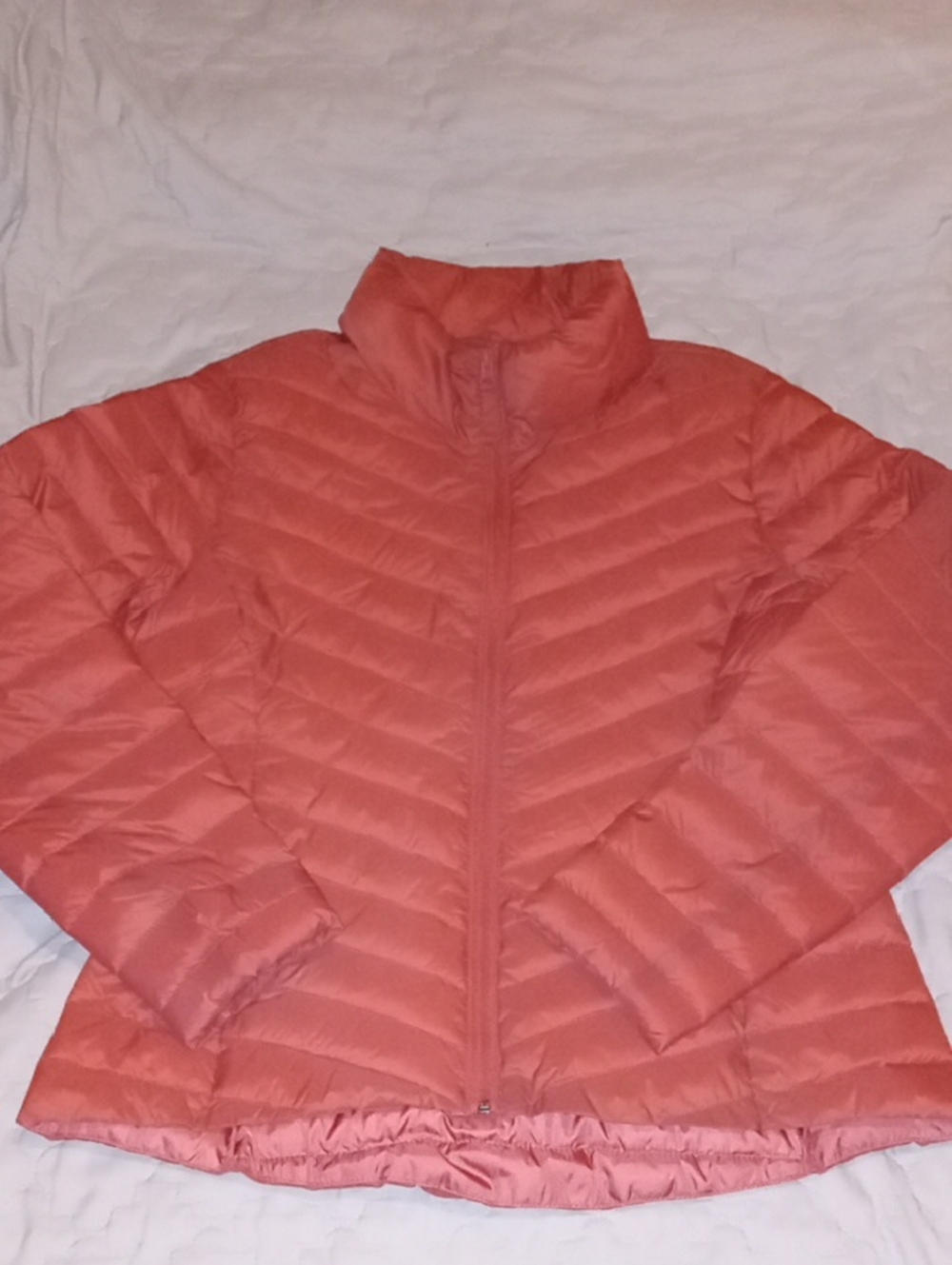 Old Navy Coral Quilted Packable Puffer Jacket